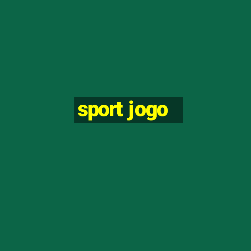 sport jogo