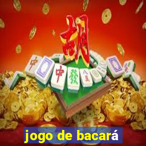 jogo de bacará