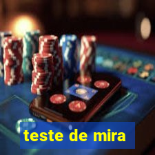 teste de mira