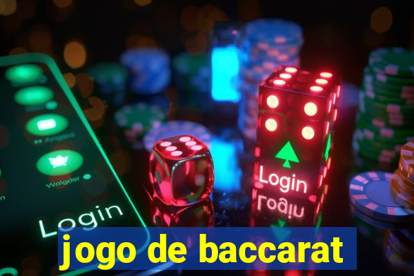 jogo de baccarat