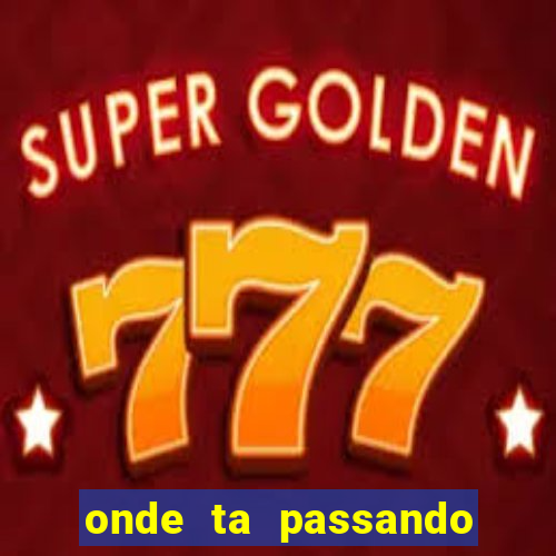 onde ta passando jogo do galo