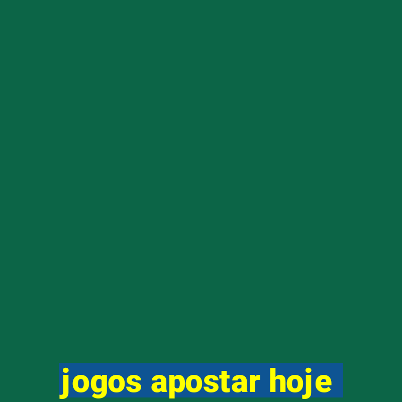 jogos apostar hoje