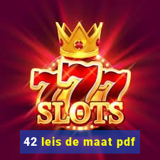 42 leis de maat pdf