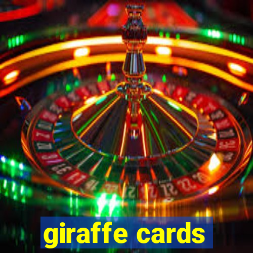 giraffe cards