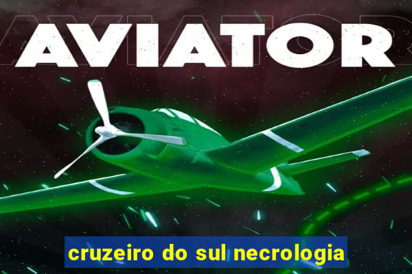 cruzeiro do sul necrologia