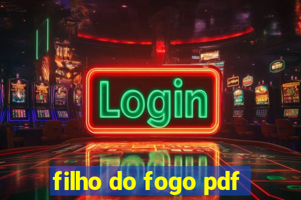 filho do fogo pdf