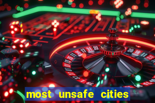 most unsafe cities in us