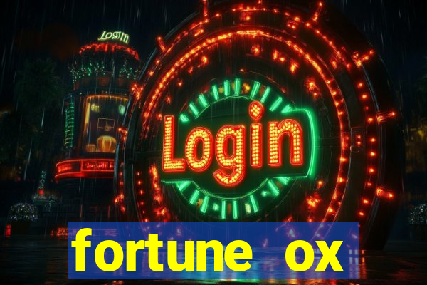 fortune ox plataforma nova