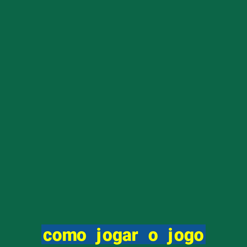 como jogar o jogo aviator para ganhar dinheiro