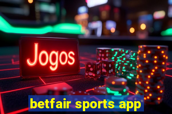 betfair sports app