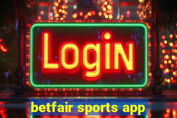 betfair sports app