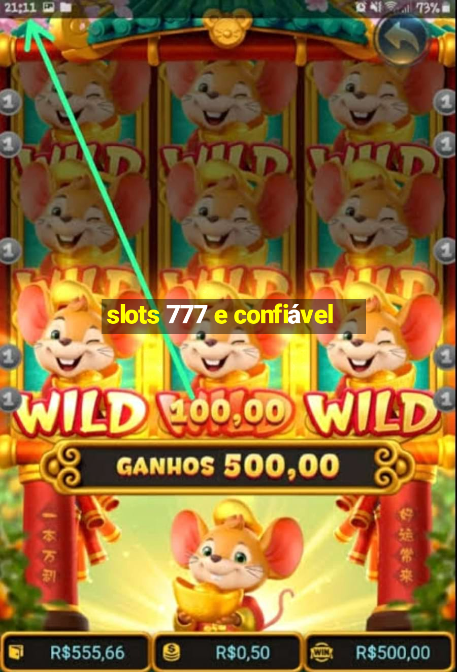 slots 777 e confiável