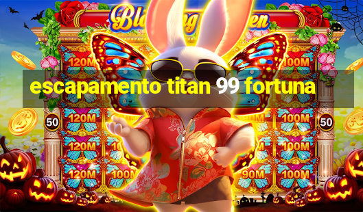 escapamento titan 99 fortuna