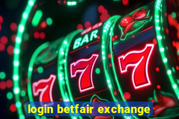 login betfair exchange