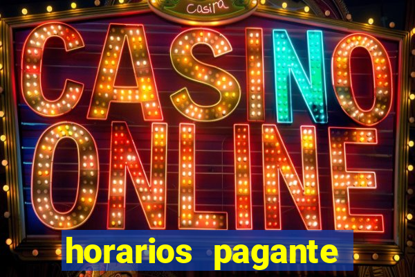 horarios pagante fortune tiger