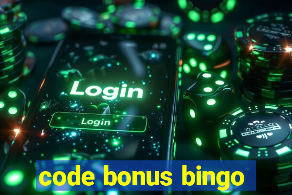 code bonus bingo