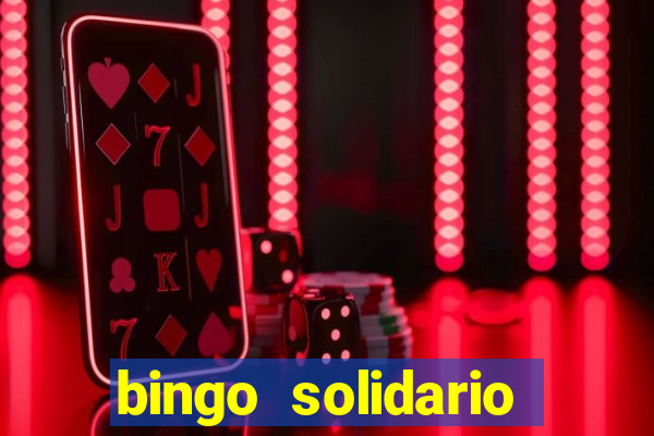 bingo solidario como organizar