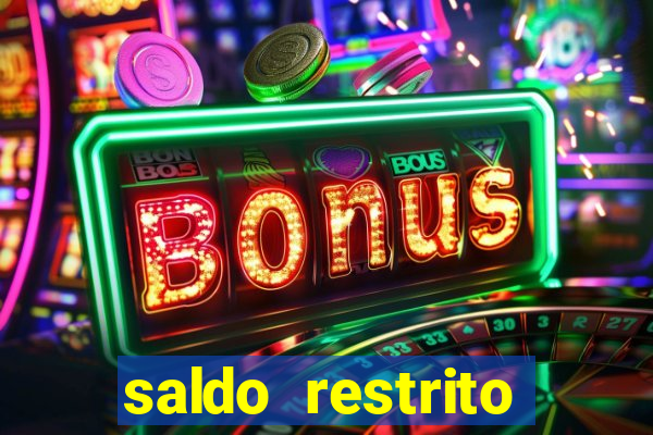 saldo restrito estrela bet