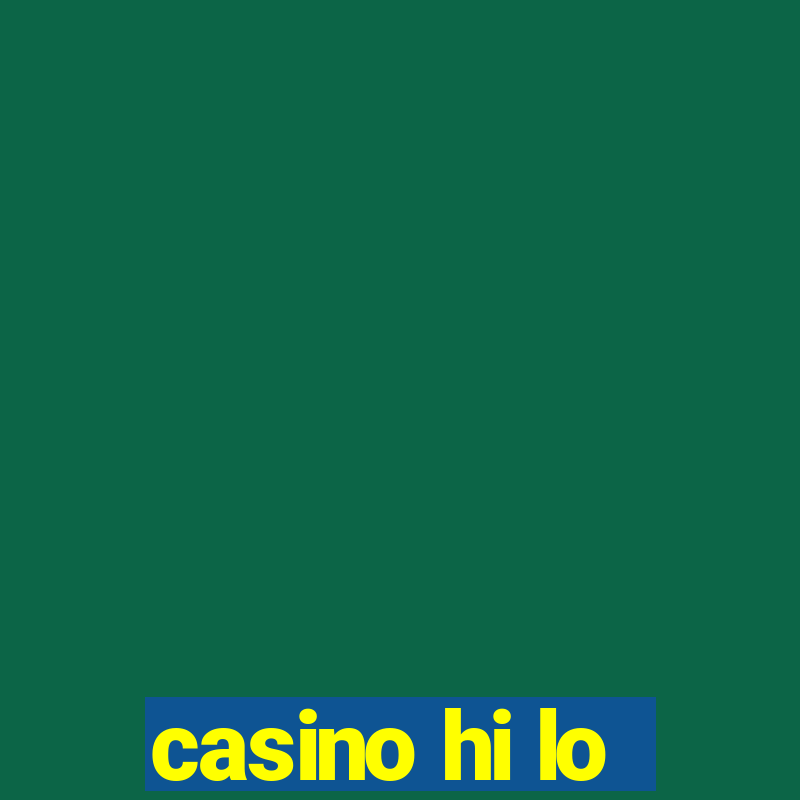 casino hi lo