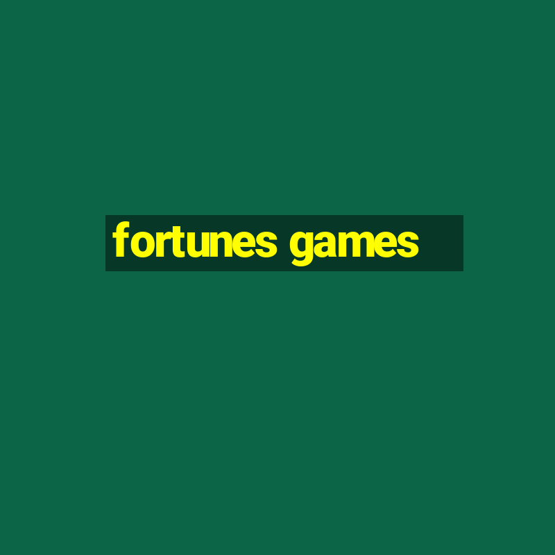 fortunes games