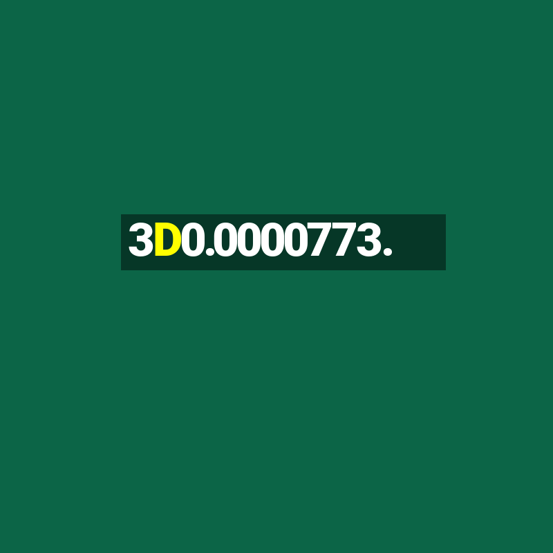 3D0.0000773.