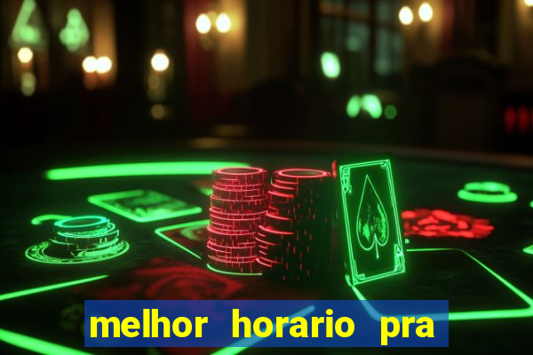 melhor horario pra jogar na blaze