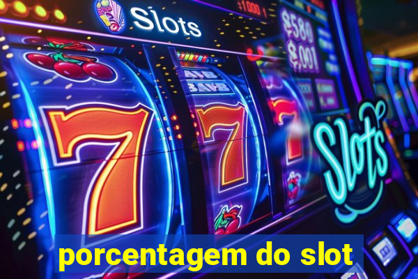 porcentagem do slot