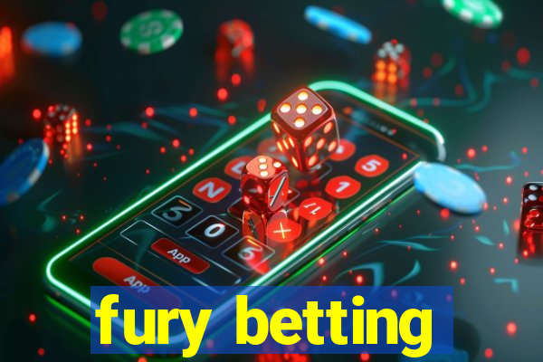 fury betting