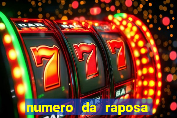 numero da raposa jogo do bicho