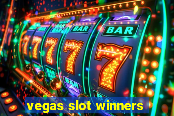 vegas slot winners