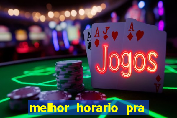 melhor horario pra jogar fortune rabbit