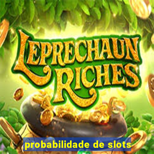 probabilidade de slots