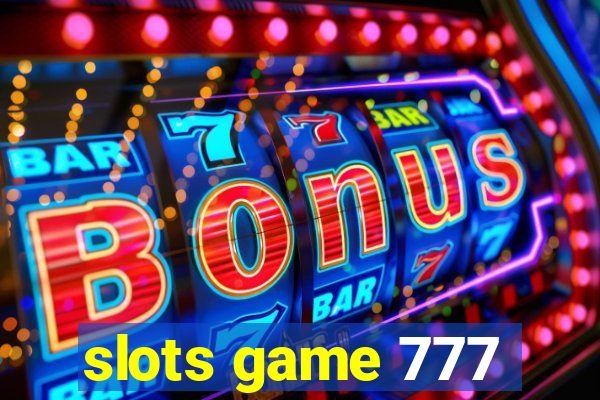 slots game 777