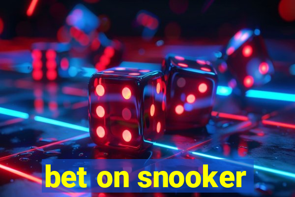 bet on snooker