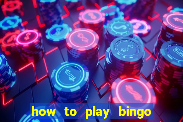 how to play bingo with playing cards