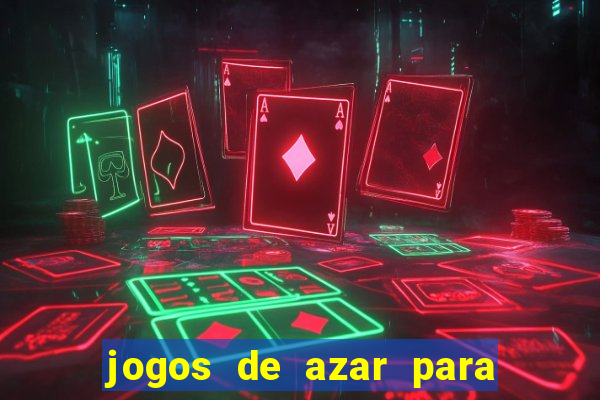 jogos de azar para ganhar dinheiro