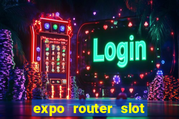 expo router slot vs stack