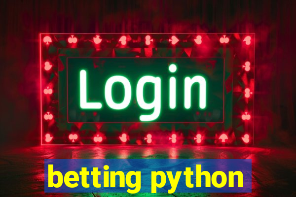 betting python