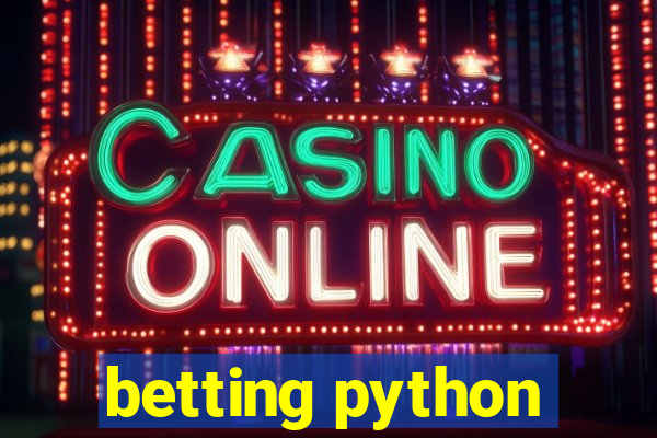 betting python