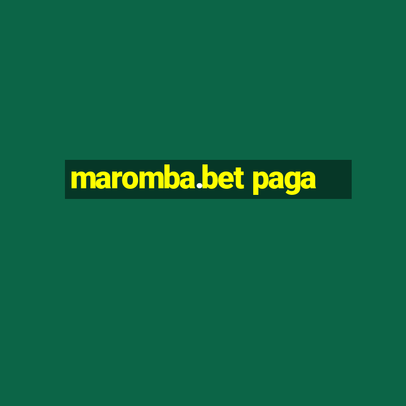 maromba.bet paga