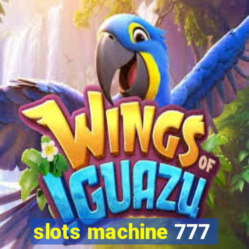 slots machine 777