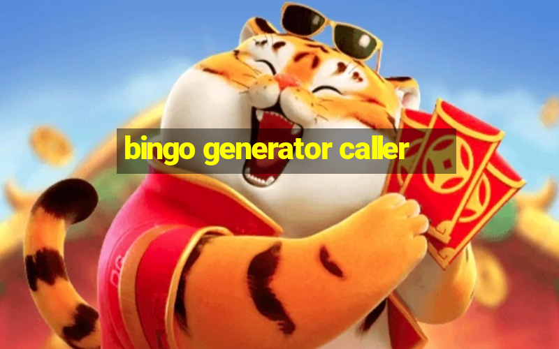 bingo generator caller