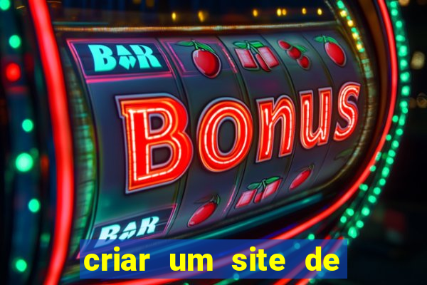 criar um site de jogos agora