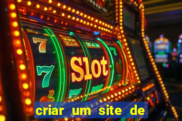 criar um site de jogos agora