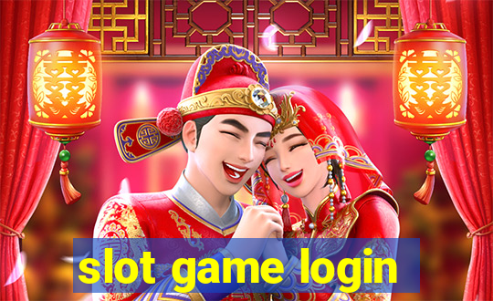 slot game login