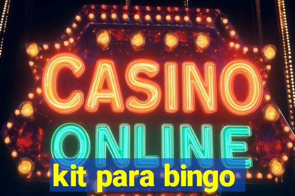 kit para bingo