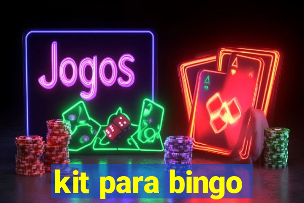 kit para bingo