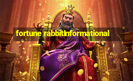 fortune rabbitInformational