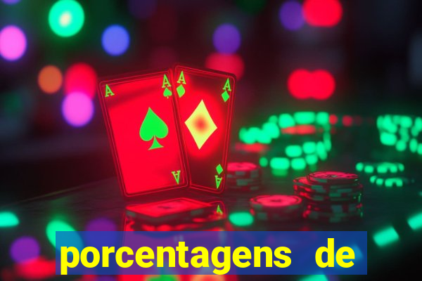 porcentagens de jogos pagantes