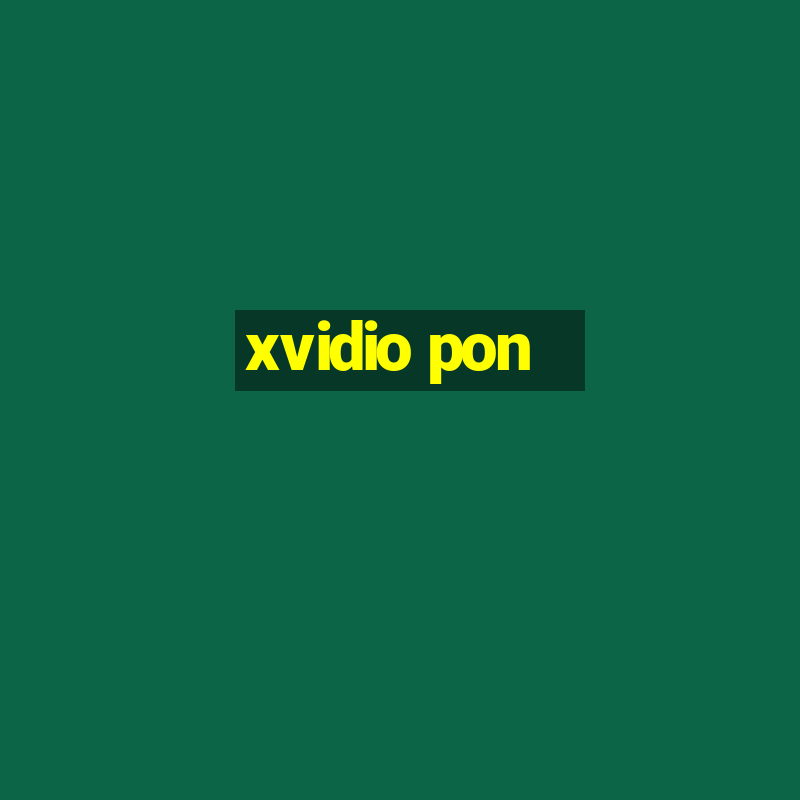 xvidio pon